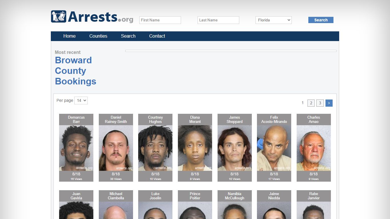 Broward County Arrests and Inmate Search